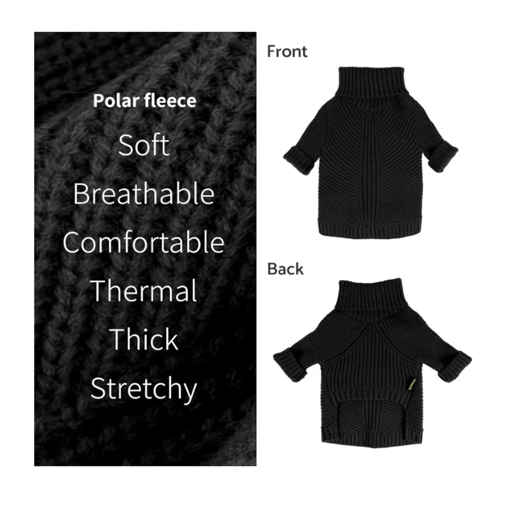 Fitwarm turtleneck knitted